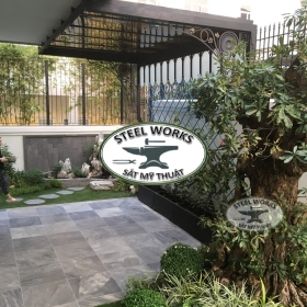 Mái Vòm, Bếp Ngoài Trời_Canopy. Back Yard Kitchen - Khu Sala Quận 2 HCM _ Sala District 2 HCM City